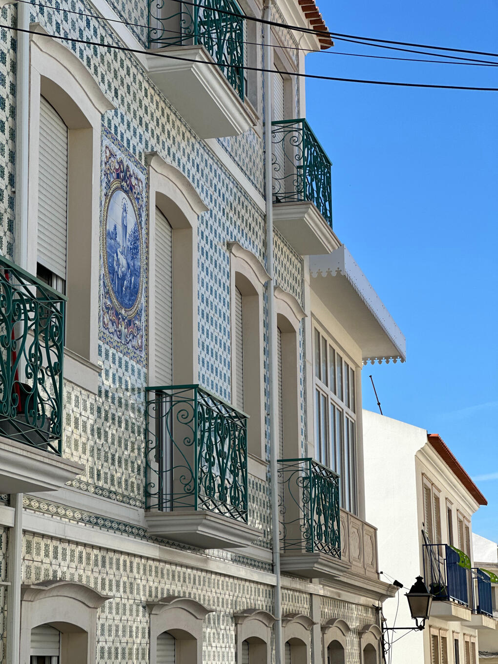 House in ericeira with beautiful tiles